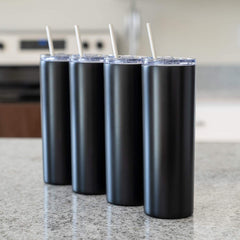Stainless Steel Skinny 20oz - 4 Pack - Comes in Multiple Colors
